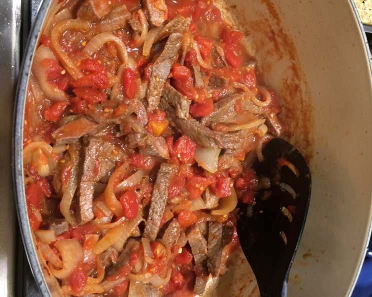 Steak 2025 pizzaiola recipe